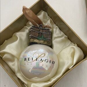 Bellagio Las Vegas Ornament with Ribbon